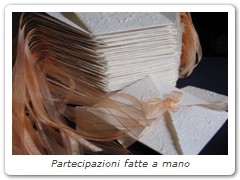 Partecipazioni fatte a mano